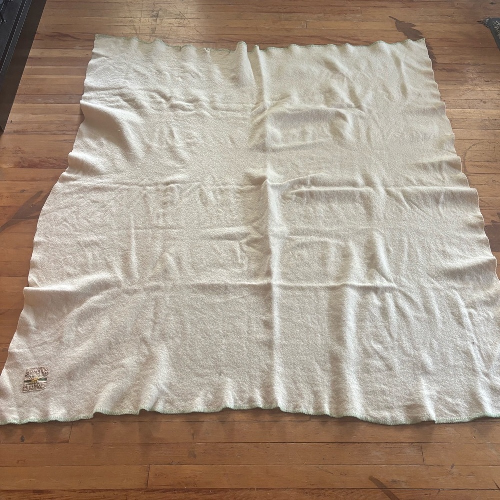 Vintage wool blanket from Golden Fleece Woollen Mills Ltd